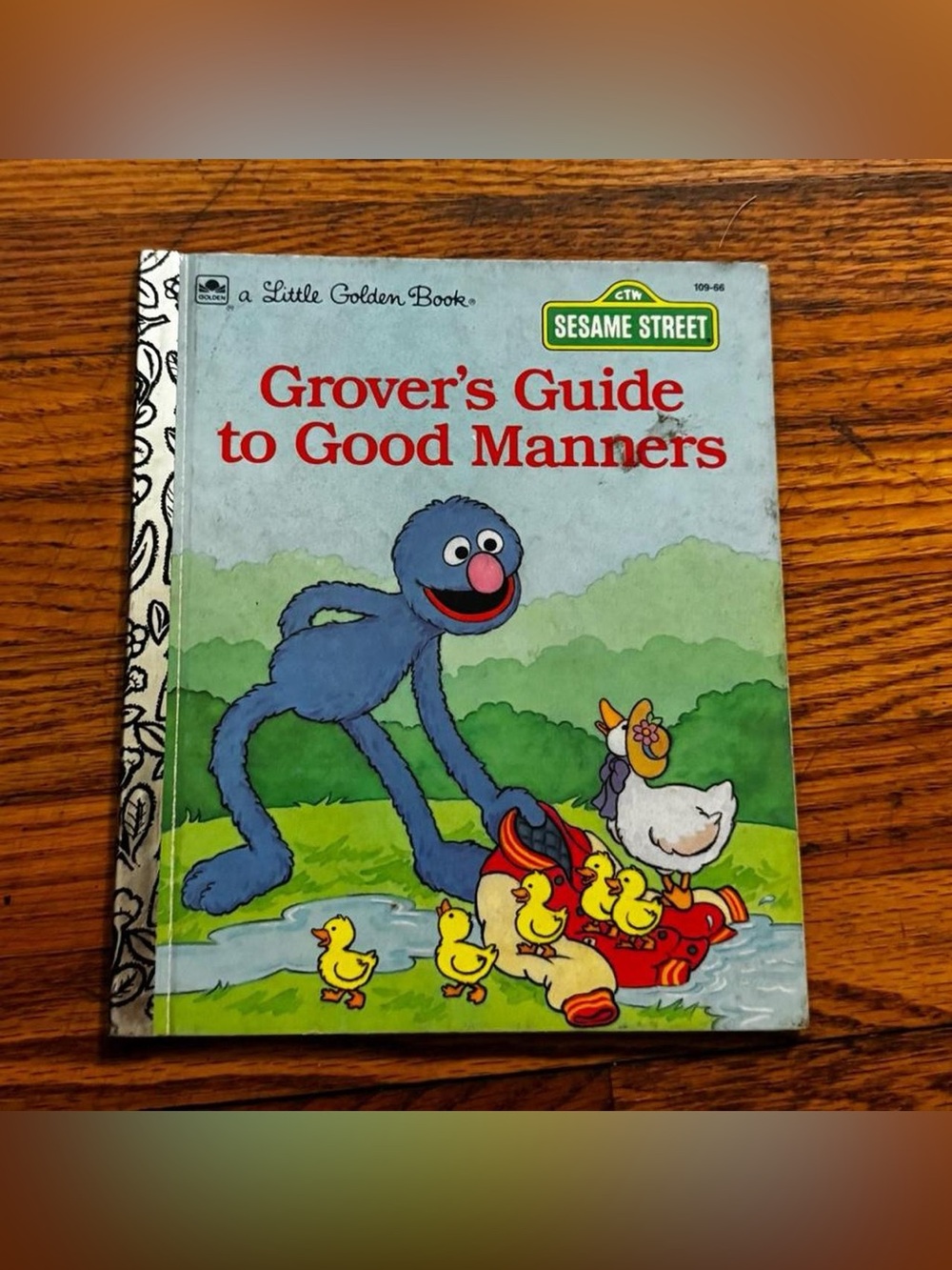 Sesame Street Grover's Guide to Good Manners Little Golden Book